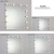 Import LED Bulb Vanity Lighted Hollywood Makeup Mirror with Dimmer Stage Beauty Mirror Vanity Mirror with Lights from China