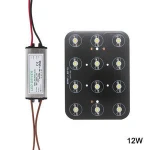 LED Chip 12W 18W 20W 24W 30W 36W 48W High Power Lamp Bulb Diodes AC85-265V LED Waterproof Driver for Buried lights Luminary