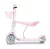 Import LED Light-Up Wheels Adjustable Kids Three Wheel children scooter ride on car from China