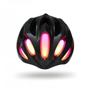LED Riding Bicycle Helmet Night Reflective Rode Safety Electric BikeCycling  Helmet
