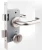 Import Lever Hardware Pull Lock Ss Door Handle 201ss 304ss Stainless Steel Door Handle Lock Set from China