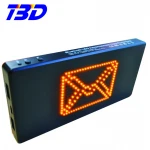 Li-ion Polymer Battery 10000mAh Music Rhythm Light POWER BANK iOS Android APP CONTROL Mobile Colorful Multifunction Power Banks
