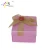 Import Light foldable paper candy box in pink color printing with butterfly knot from China