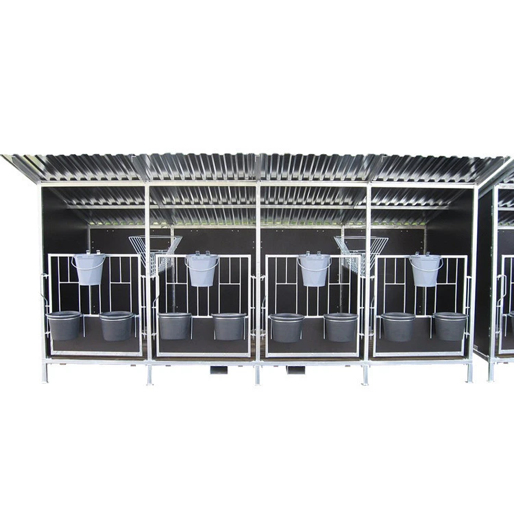 Livestock Equipment Cattle Cubicle Divisions Calf Hutch Calf House Cage