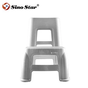 LKGJ56 Car wash stool plastic car beauty high and low stool two-step chair ascending ladder step stool foot home foot ladder