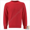 Low MOQ French Terry Cotton Sweat Shirt With Customer Design, Logo, Woven Labels and Hanging Tags Casual Wears Supplier