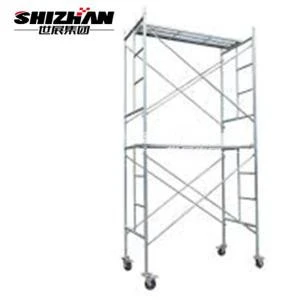 Low price construction aluminum scaffolding ladder for sale