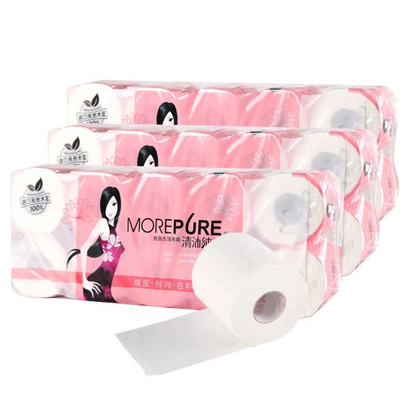 Lowest Price customized Toilet Tissue paper jumbo Roll