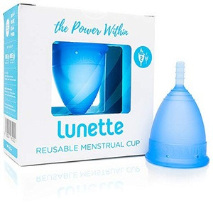Lunette Reusable Menstrual Cup model 2 Blue