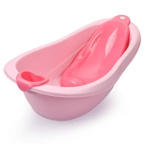 Safety Luxuries Whirlpool, Bubbling Spa & Shower For Newborn Non-Slip Bathtub Baby Lying Bathing Portable Infant Shower Tube