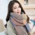 Import Luxury Brand Women Winter Scarf Warmer Shawl Ladies Plaid Blanket Knit Wrap Cashmere Poncho Capes Female Echarpe from China