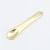 Import luxury customized make up tiny 5cm 6cm 7cm metal cosmetic face cream spoon from China
