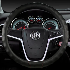 Luxury Leather Universal Non-slip Car Steering Wheel Cover