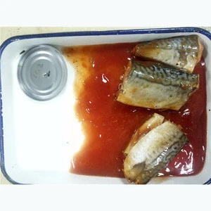 Mackerel In Can From Chinese Seafood Company Export In Tomato Sauce