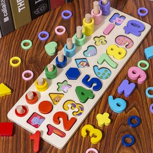 Buy Magnetic Fishing Game Toddler Wooden Toys Preschool Alphabet
