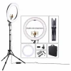 makeup ring light 18 480Ied, Bi-color From 3200k To 5500k LED Ring Light With Stand Macro Photographic Video Lights 110-220v