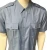 Import Male poplin short sleeve work shirt tailor security guard uniforms from China