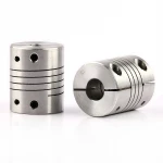 Manufactory aluminum single flexible diaphragm shaft coupling ball screw coupling 6.35-10