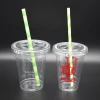 Manufacture OEM Juice Coffee Beverage PET Cup Disposable Plastic PP Cups