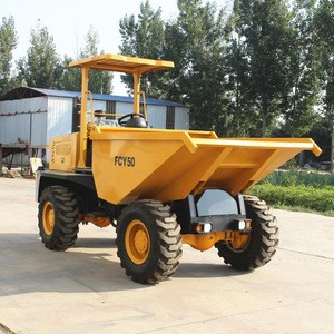 Manufacturer 2.0m3 FCY50 small Front Tipping concrete mixer use mini dumper diesel