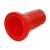 Import Manufacturer customized  wear-resisting   custom size color   rubber red  PU parts from China