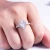 Import Manufacturer direct sale 925 sterling silver ring cz moissanite wedding ring women from China
