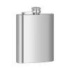 Manufacturer Supply Personalised Round 1oz Sanding Hip Flask Custom Stainless Steel Hip Flask