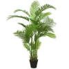 Manufacturing Suppliers 170cm Indoor Outdoor Decorative Plastic Artificial Palm Bonsai Tree Plants in Pot