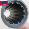 Material handling equipment parts HDPE plastic conveyor rollers for chemical plant