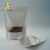 Import Matt white kraft paper stand up coffee bags/ food packaging bags with clear window and zipper for coffee/ bean/ snack from China