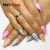 Import Maxshing newest nail art powder Aurora pigment chrome dip powder nails from China