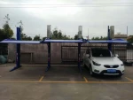 Mechanical Auto Park Equipment 2.1m Vertical Two Levels Car Parking Lift For Car