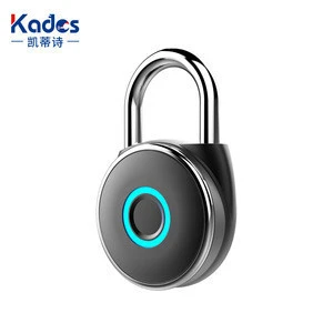 Mechanical Keypad Fingerprint Lockout Padlock Smart Door Lock for Bag/motorcycle/luggage/Bike
