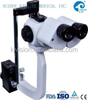 Medical ophthalmic optical equipment, 5 steps slit lamp, KJ5D