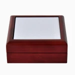 Medium Jewelry box with 1pc tileGreen/Black/Red/Purple