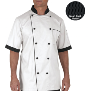 Men&#39;s Breathable Customized Kitchen Uniform/Wholesale Chef Uniform Restaurant Chef Short Coat