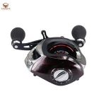 Metal Rocker Arm Long Throw Wheel Water Wheel Axle Magnetic Brake Button Fishing Reel