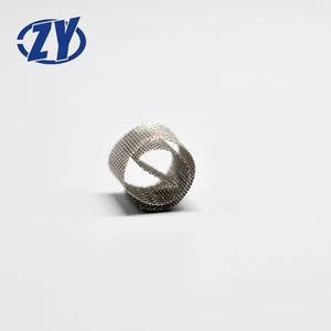 Metallic Fenske Spiral ring for laboratory refrigeration equipments, Triangular Spiral packing ring for lab