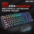 Import metoo zero mechanical gaming keyboard and gaming mouse combo set for mobile green switch 89 key from China
