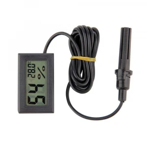 Mini LCD Digital Temperature and Humidity Meter FY-12 Thermometer Hygrometer Gauge Moisture Monitor Tester Detector Incubator