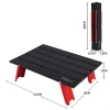 Mini Outdoor Camping Folding Table Household/ Bed Collapsible Computer Desk