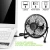 Import Mini USB Table Desk USB-Powered Desktop  Portable Cooling Solution Quiet Fan for Home Office Car Travel from China