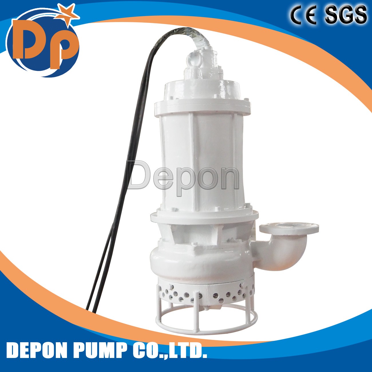 Mining Submersible Slurry Suction Dredger Pump with Long Working Time