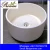Import Mode nail salon spa white ceramic pedicure bowl with footrest from China