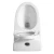 Import Modern ceramic sanitary ware commode western S-trap toilet bowl one piece ceramic WC Toilets from China