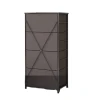 modern design fabric clothh storage cabinet tower with 4 drawers for living room furniture