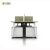 Import Modern design white color Iron leg wooden furniture exclusive office desks and workstations with desk screen from China