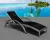 Import Modern Hotel sling leisure chaise lounge chairs outdoor, patio daybed lounger, sun lounger garden leisure sun lounge from China