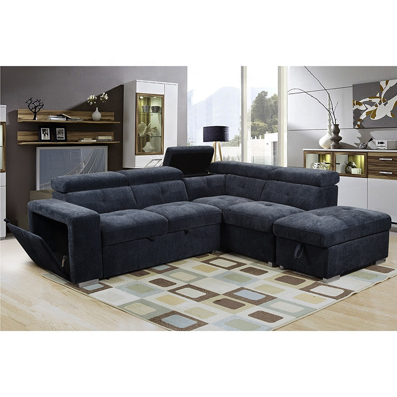 Buy Modern Luxury Furniture Sofa Living Room Soft Fabric Sofa Set With ...