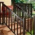 Import Modern Metal stair Material and indoor usage stairs parts stainless s glass main handrail design fancy railing steel banisters from China